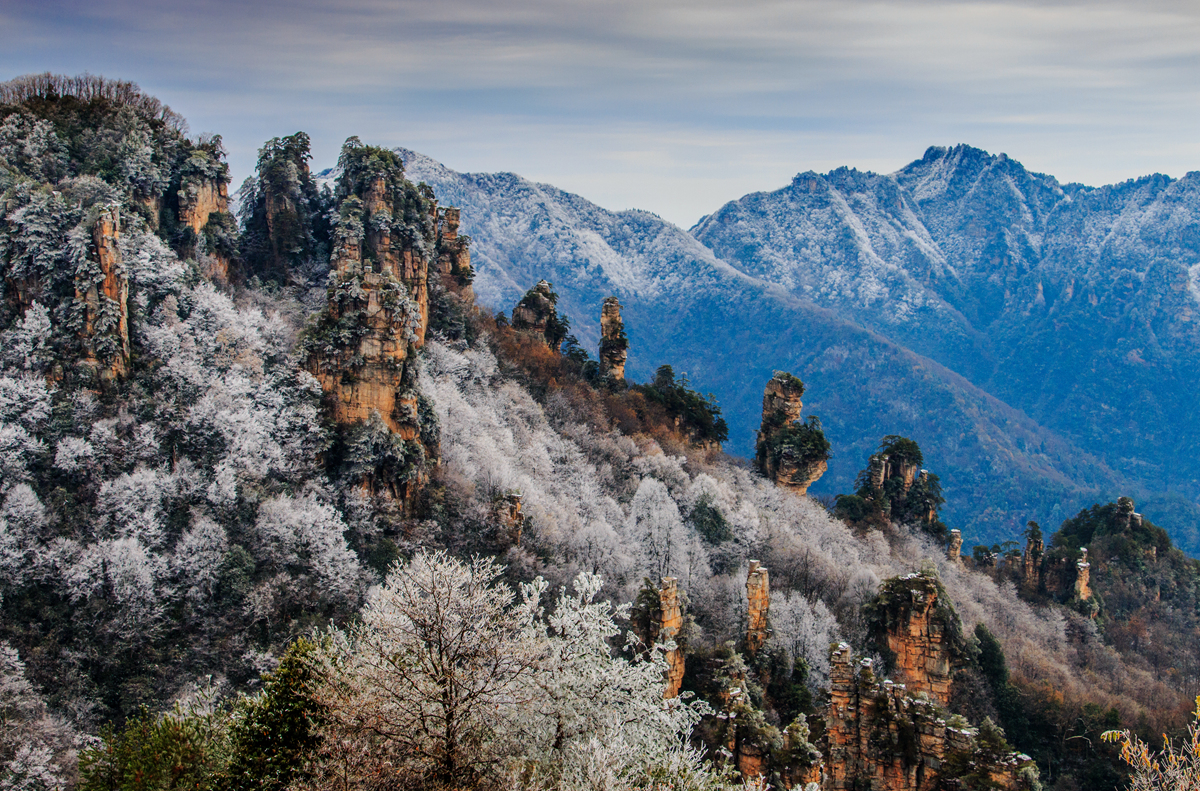 天子山风光