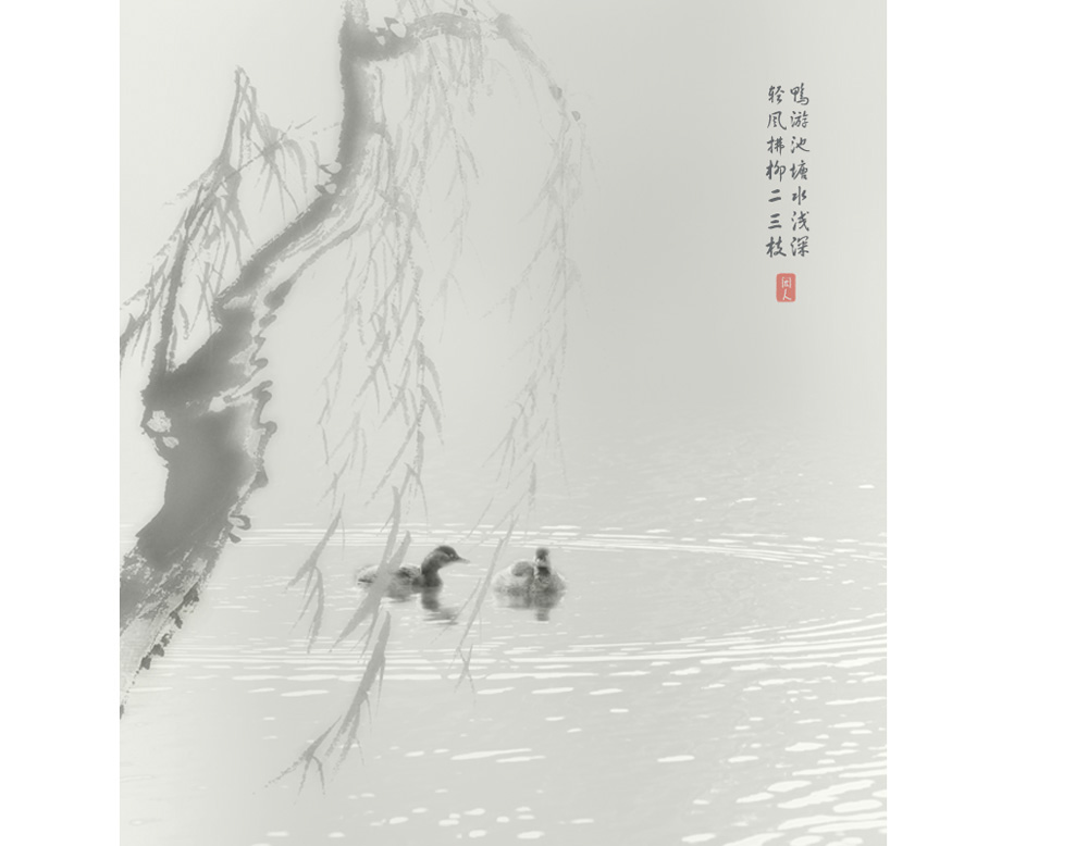 江边柳