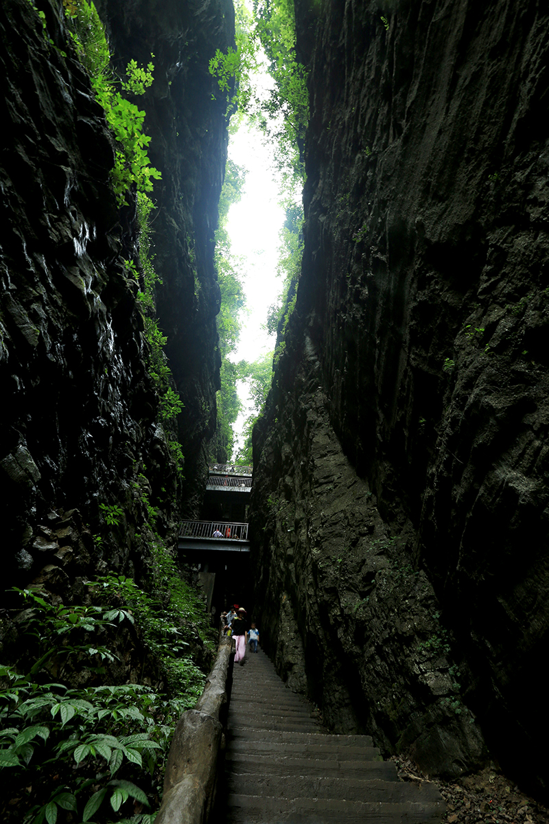峡谷一线天