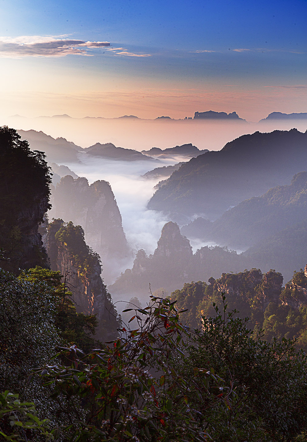 黄石寨晨曦