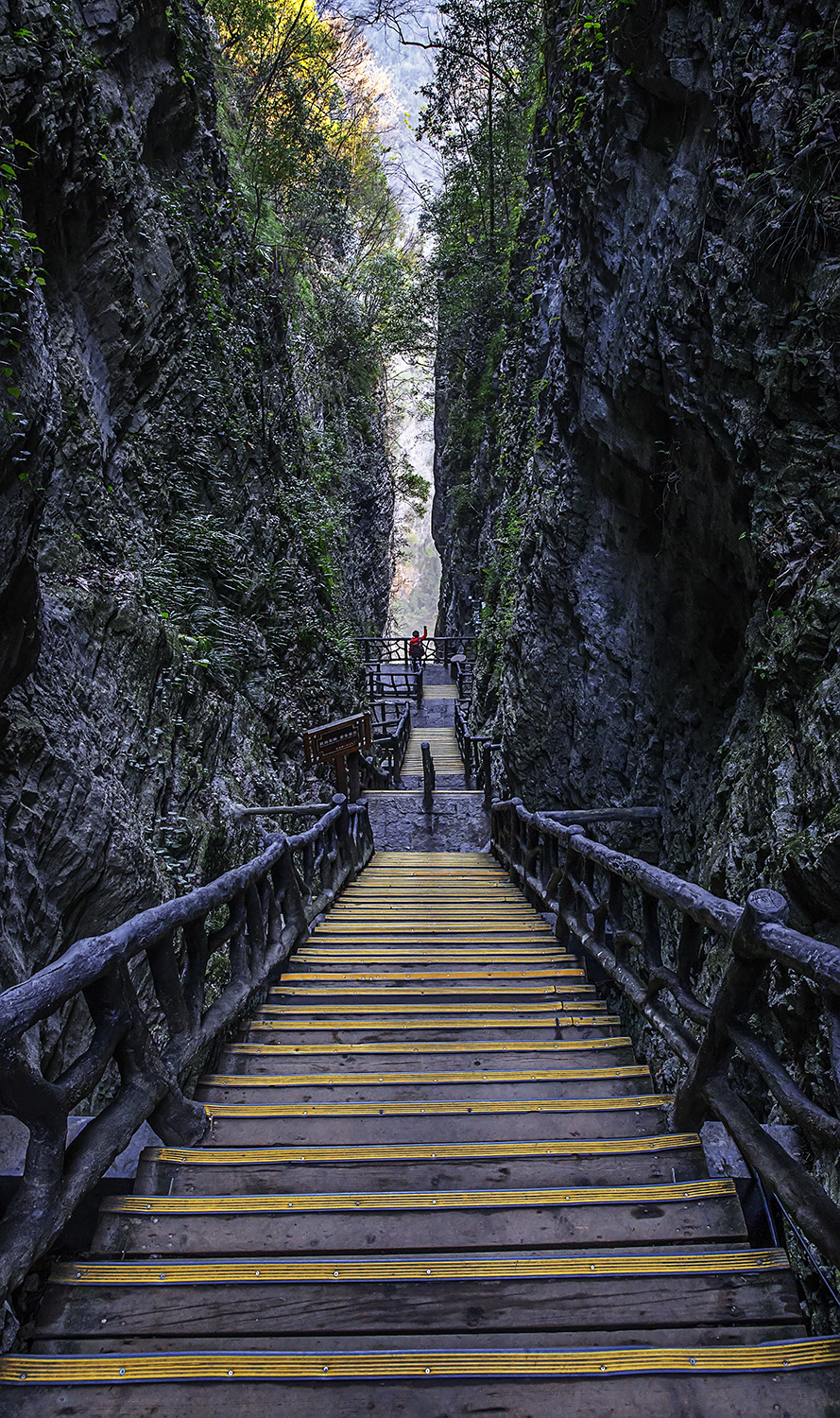 峡谷一线天