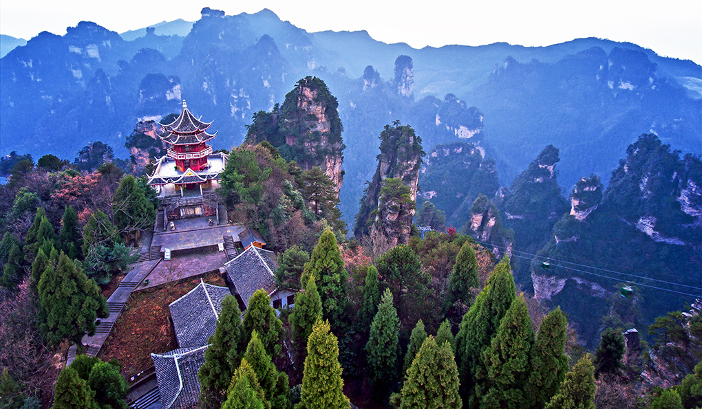 黄石寨上有仙神