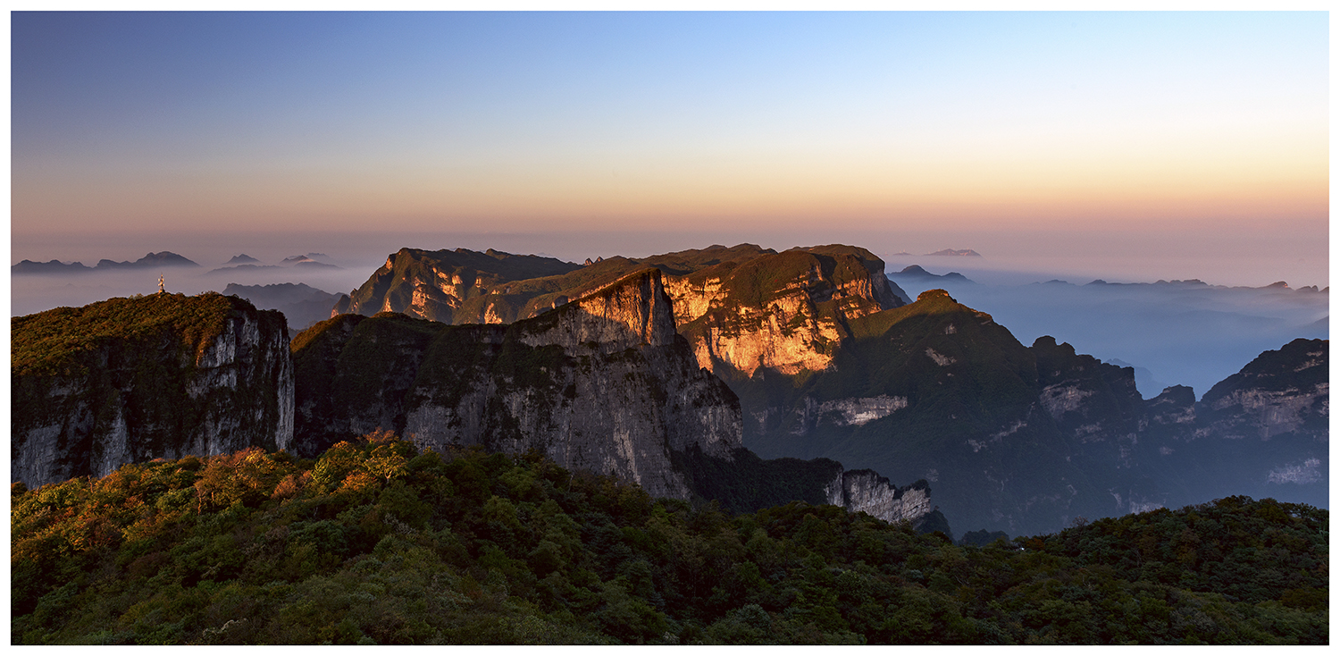 天门山风光