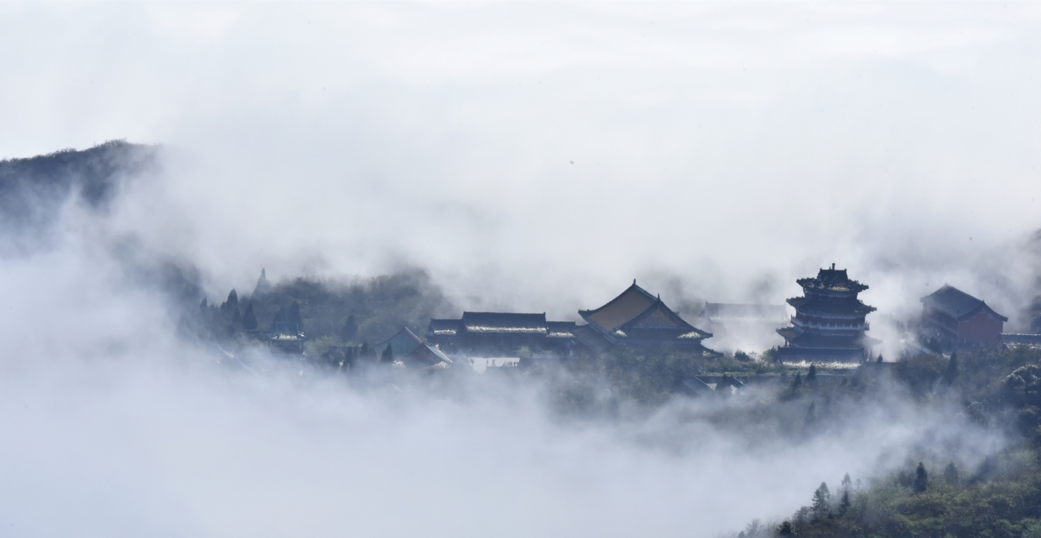 神秘的天门山寺
