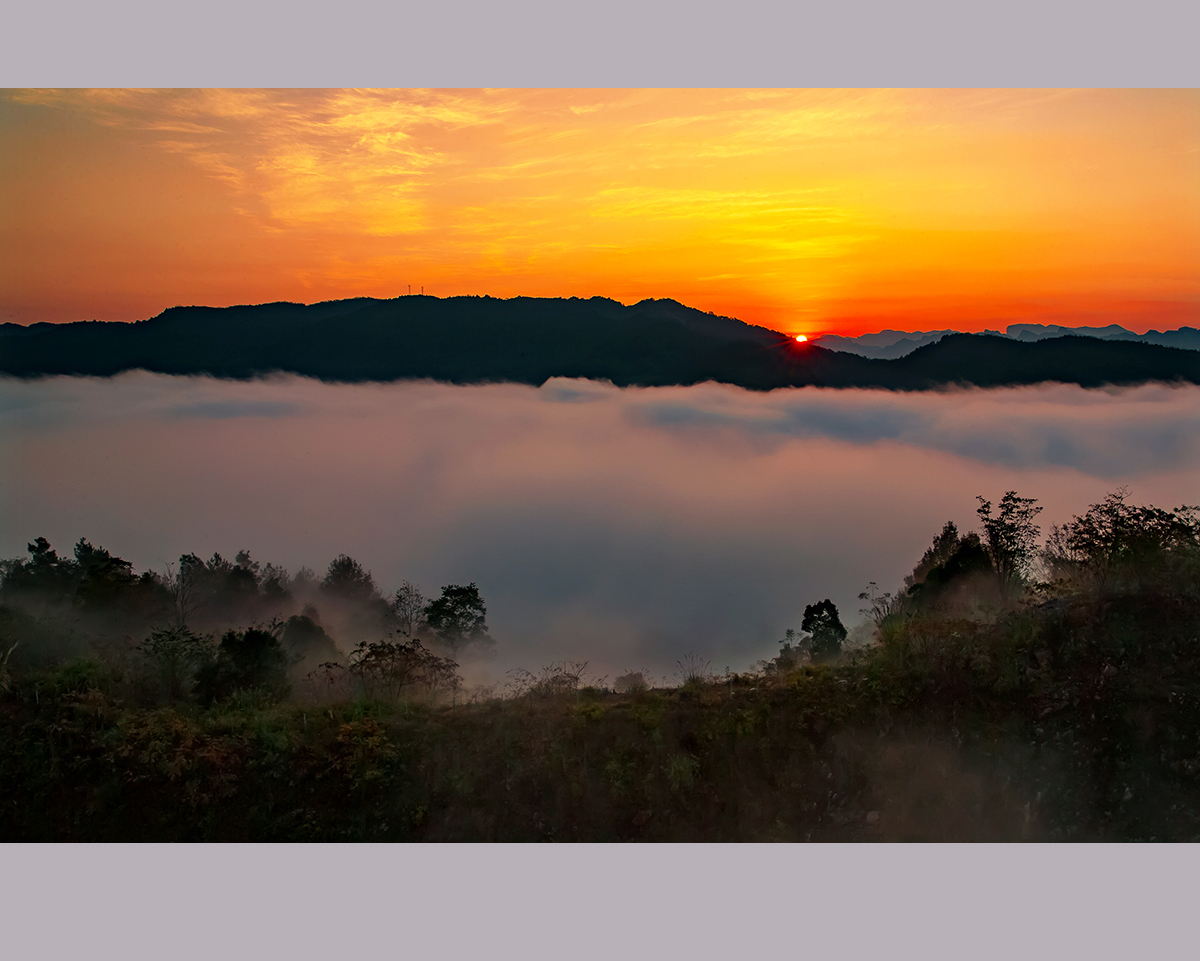 鸭坪日出2