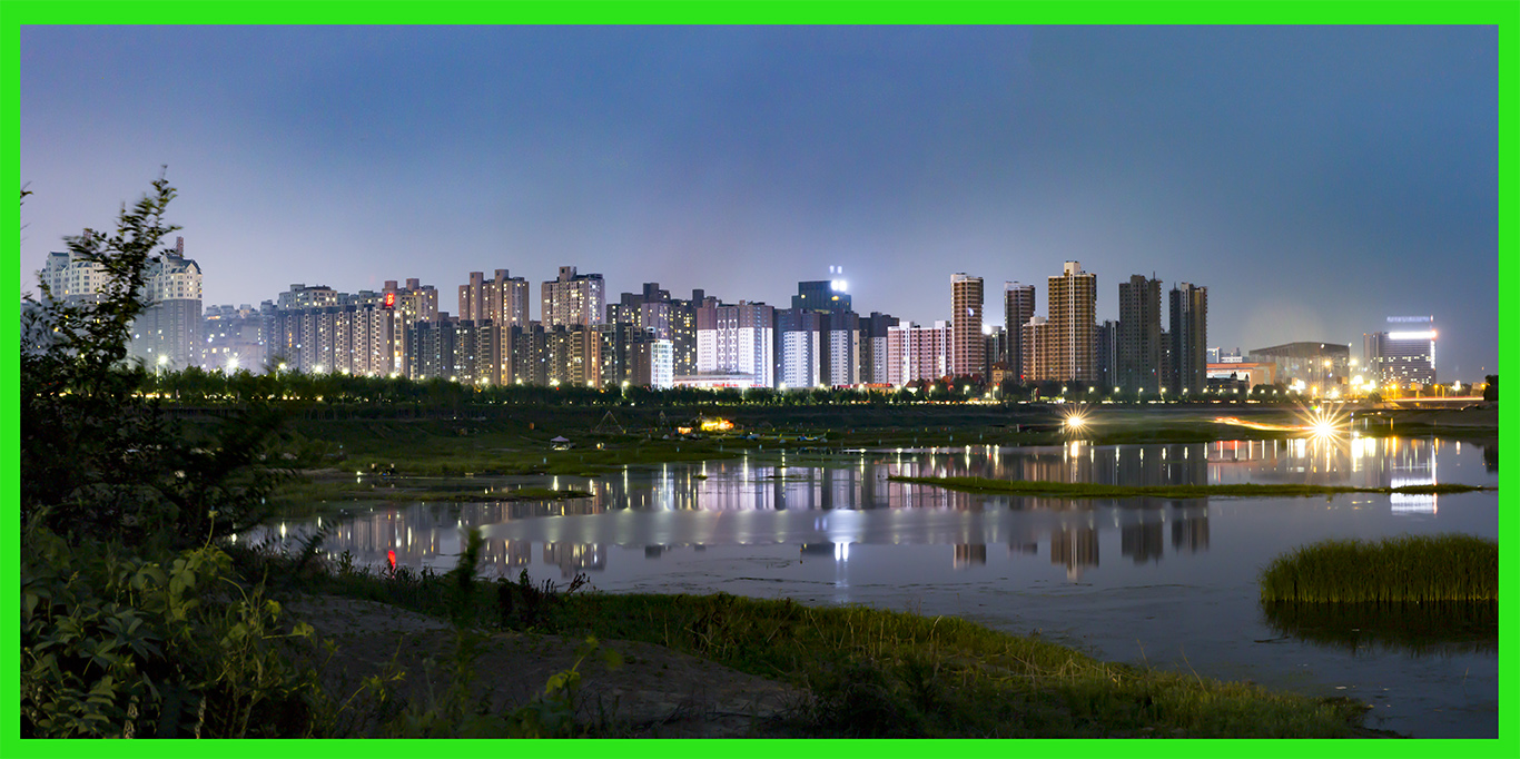 夜拍北京潮白河