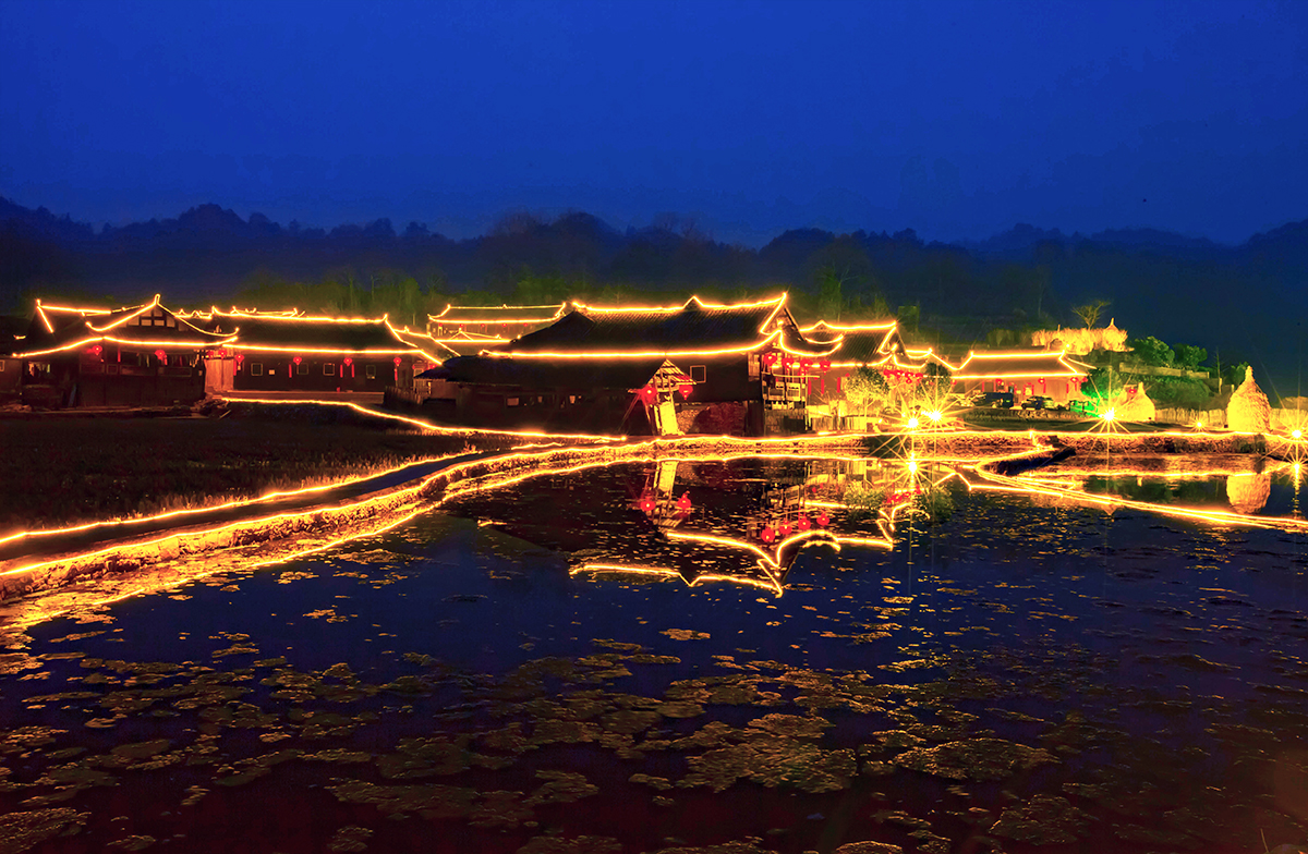 石堰坪之夜