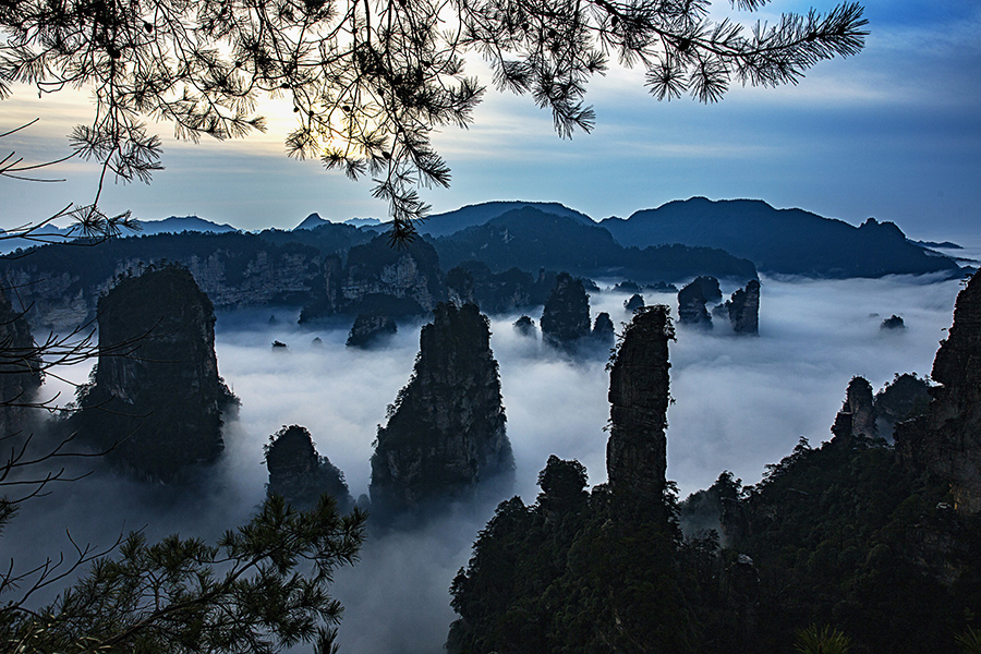 黄石寨风光