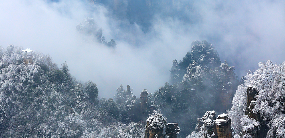 仙山雪韵