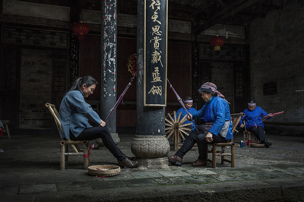 传统工艺--客家织带