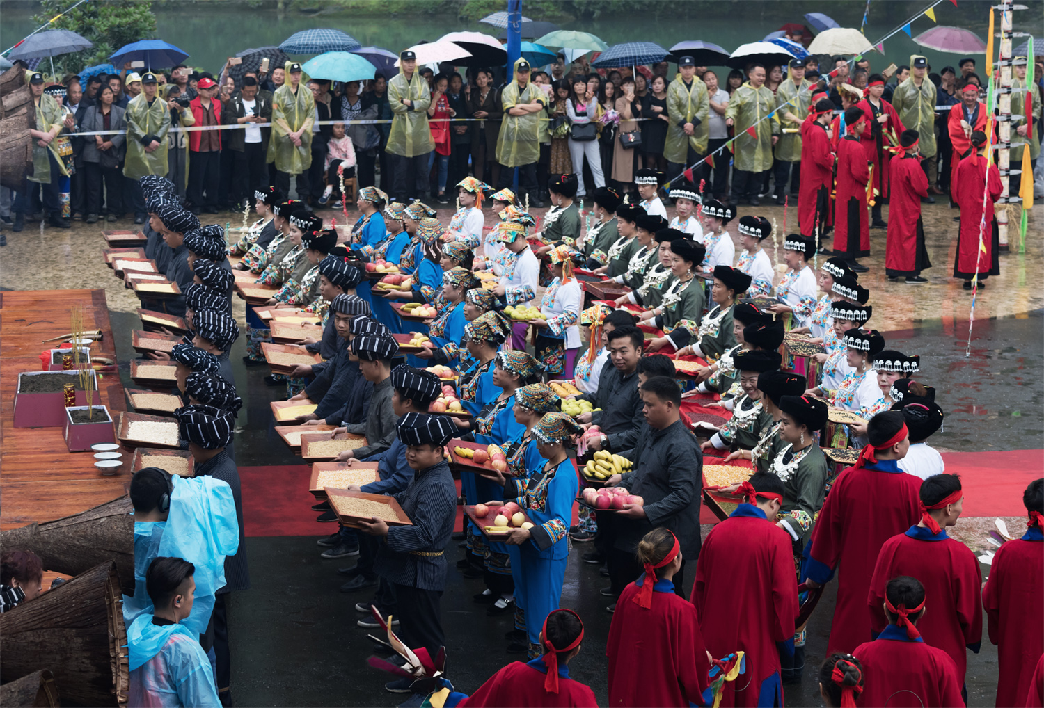 苗寨祭祀活动