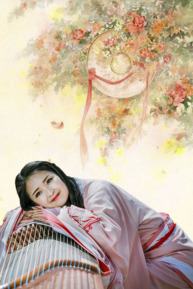 醉花无语