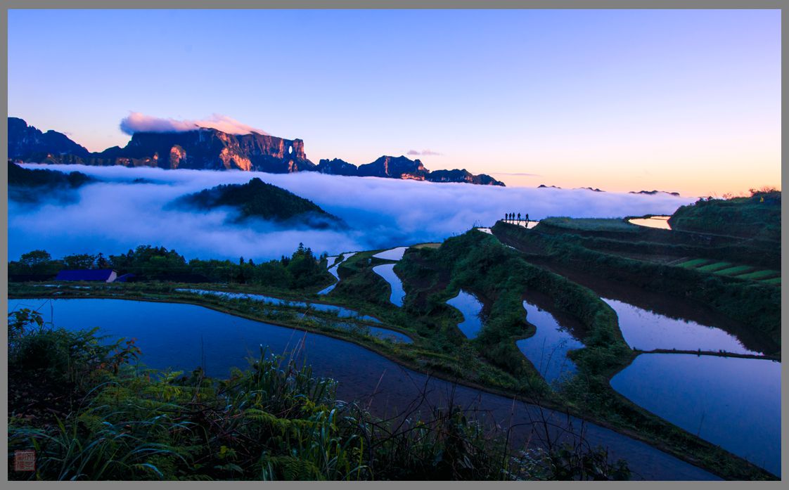 堡子界的早晨