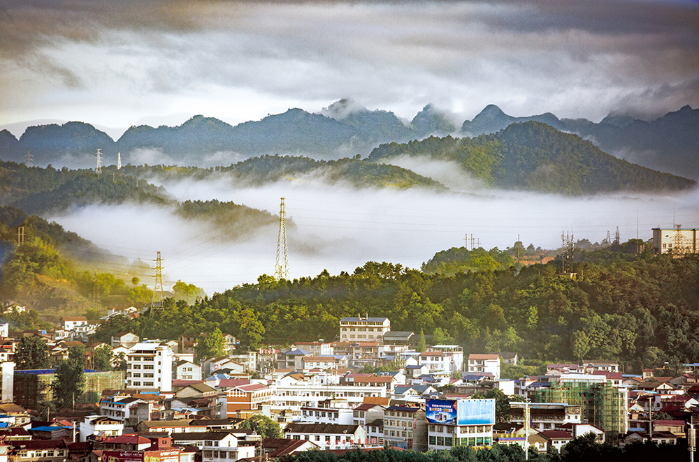 雨后张家界（今早拍摄）