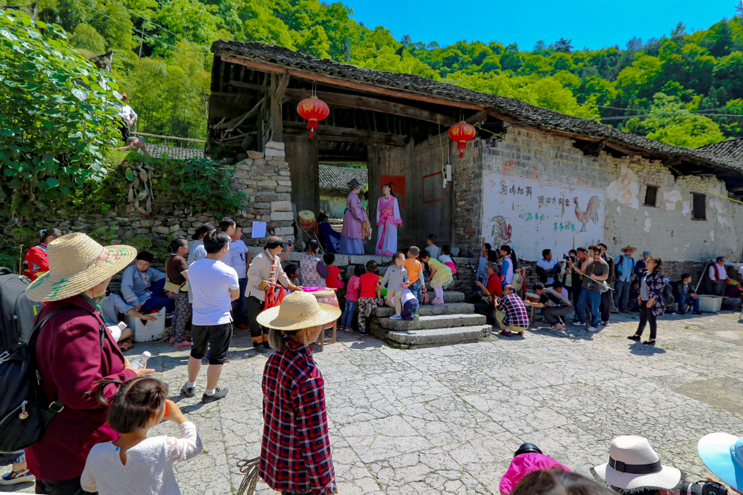 罗水乡民间风情一阳戏