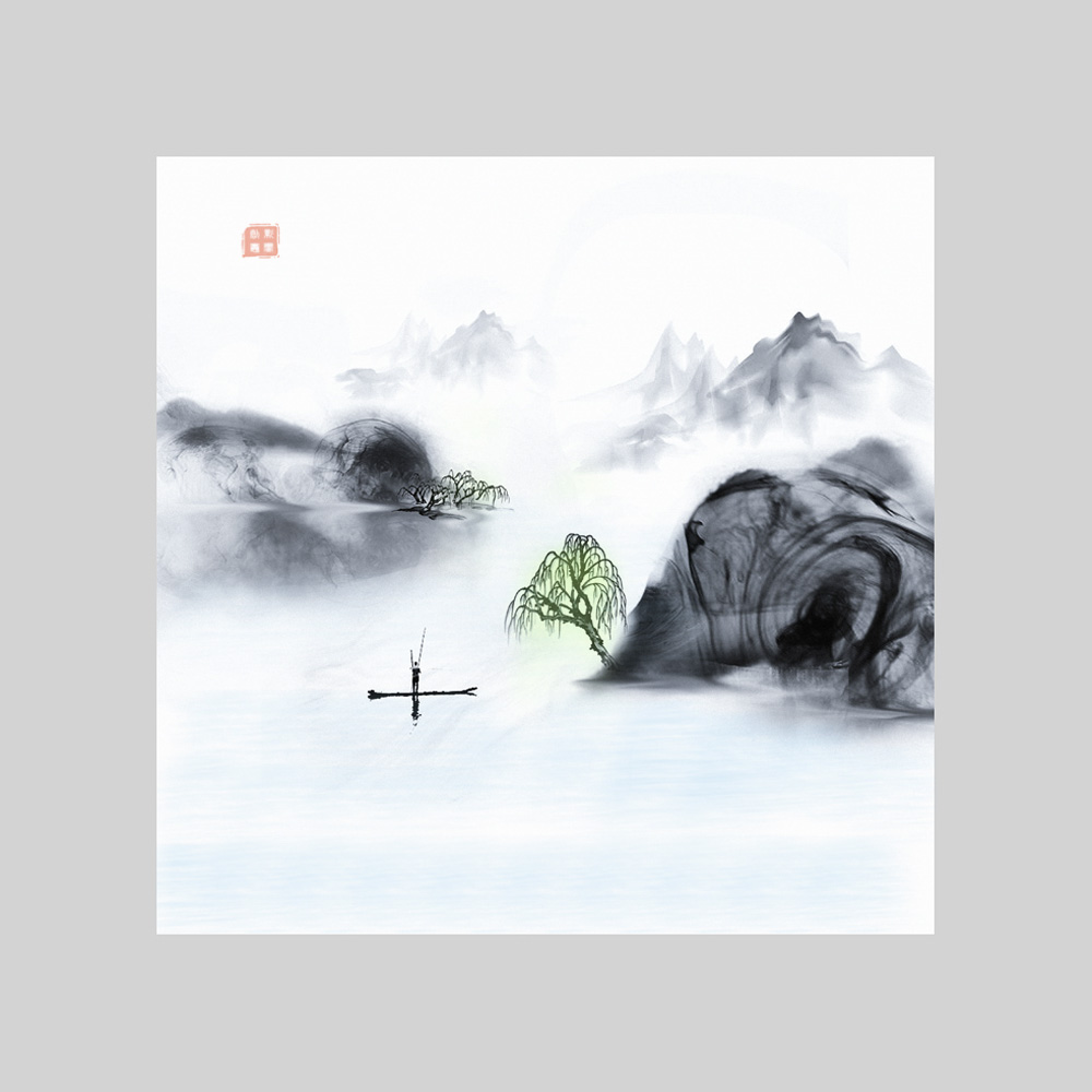 写意山水风情