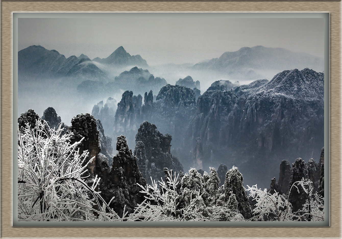 首雪天子山5