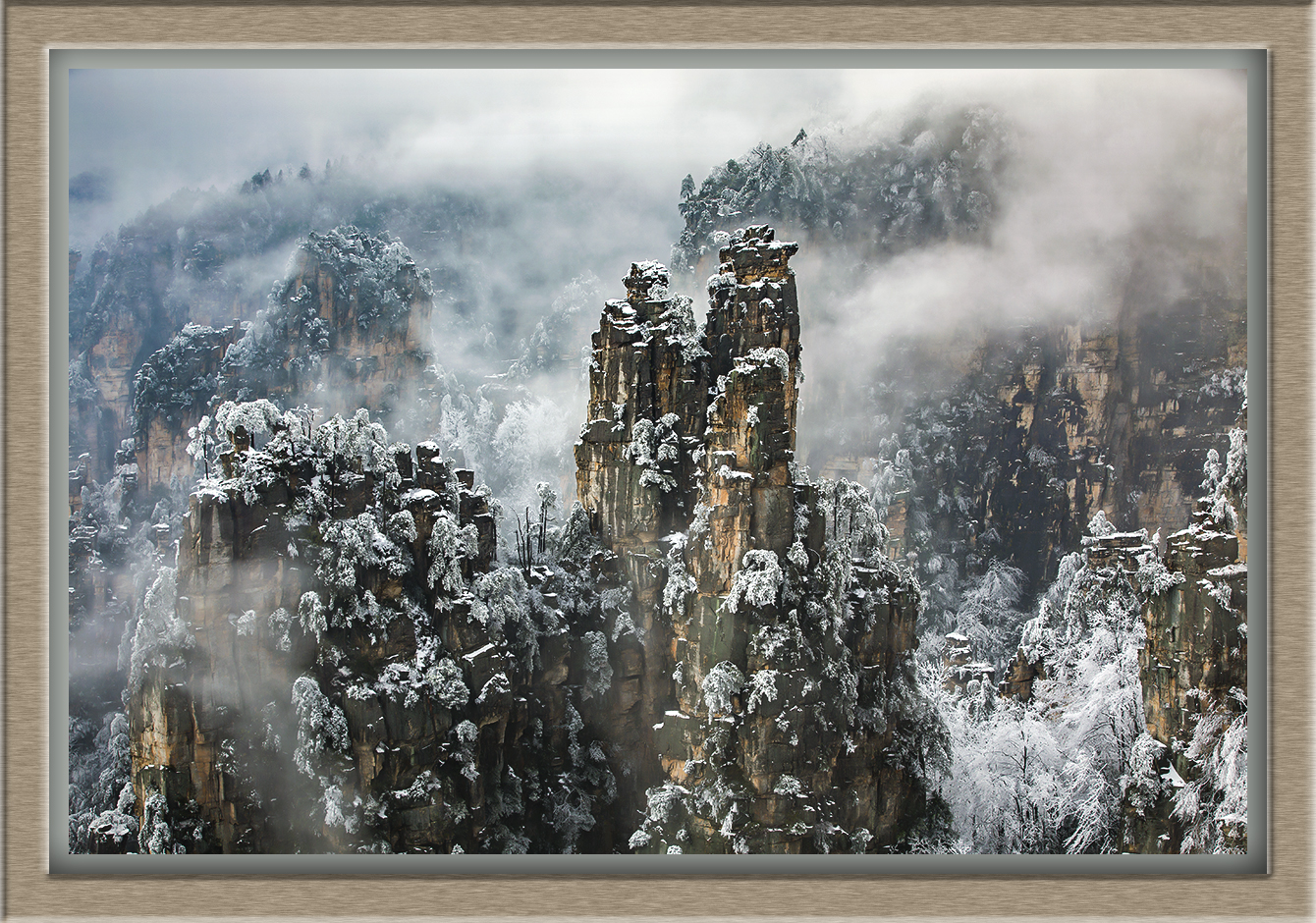 首雪天子山4