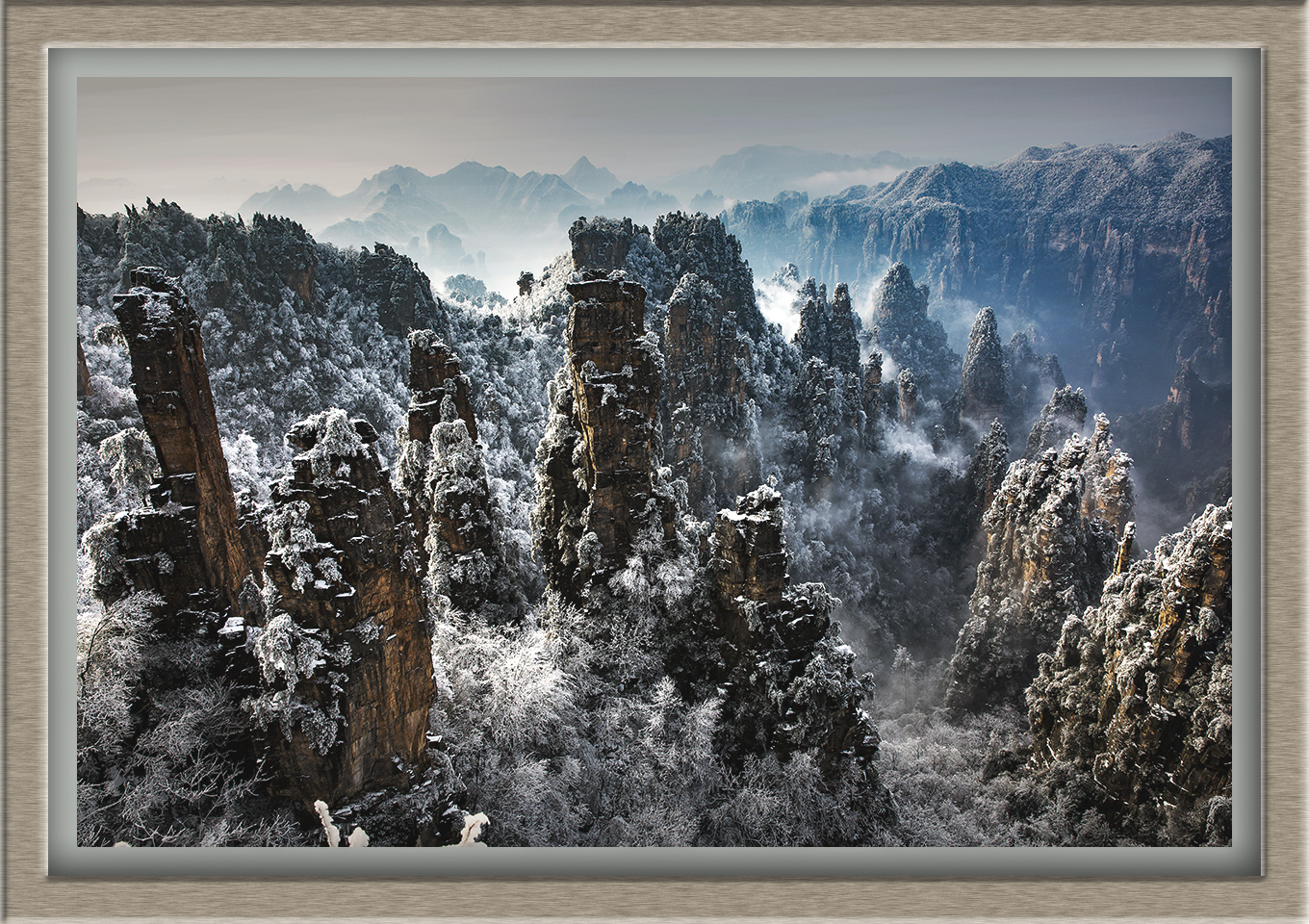 首雪天子山6