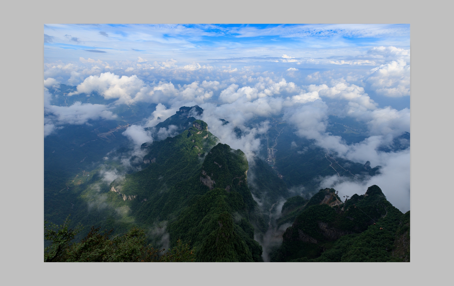 神奇天门山