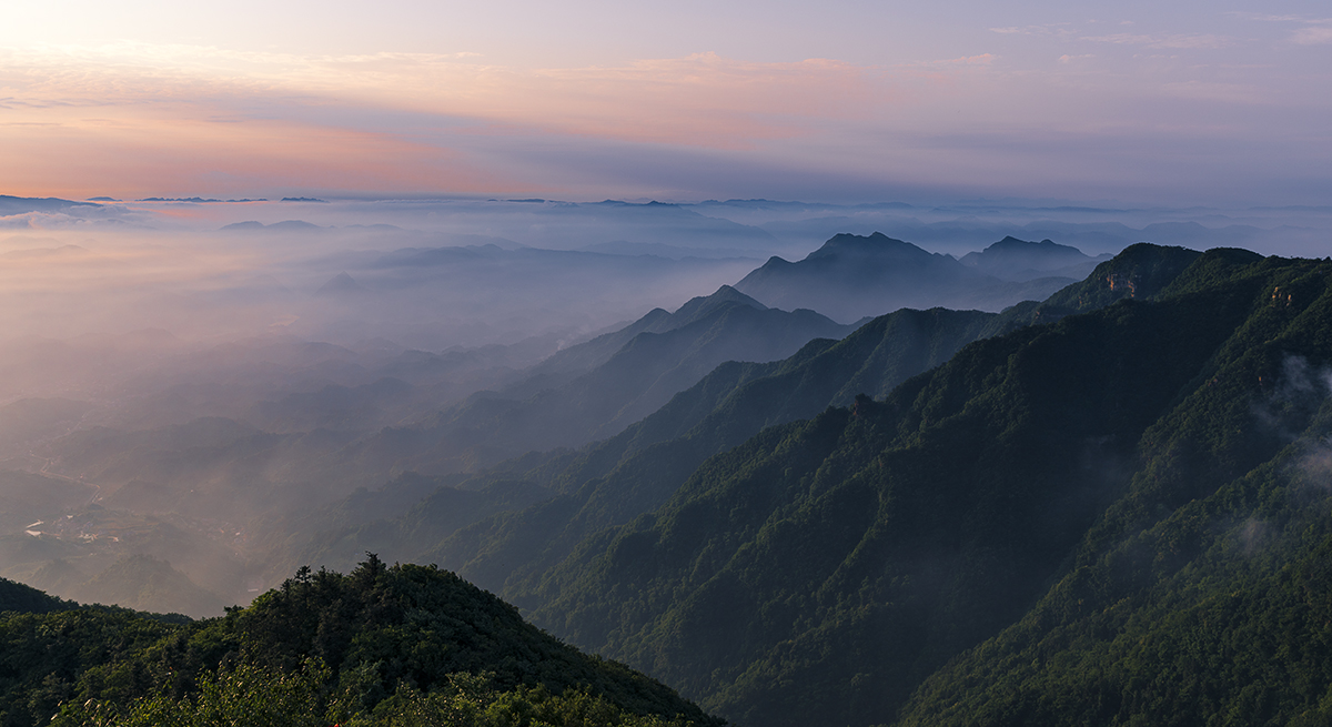五雷山晚霞1