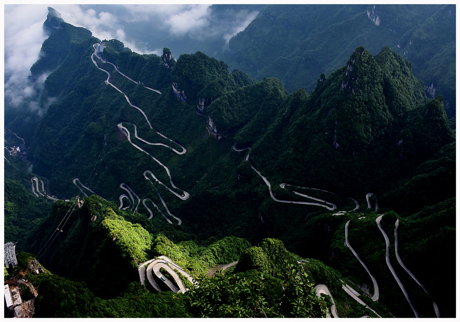 翠拥曲道