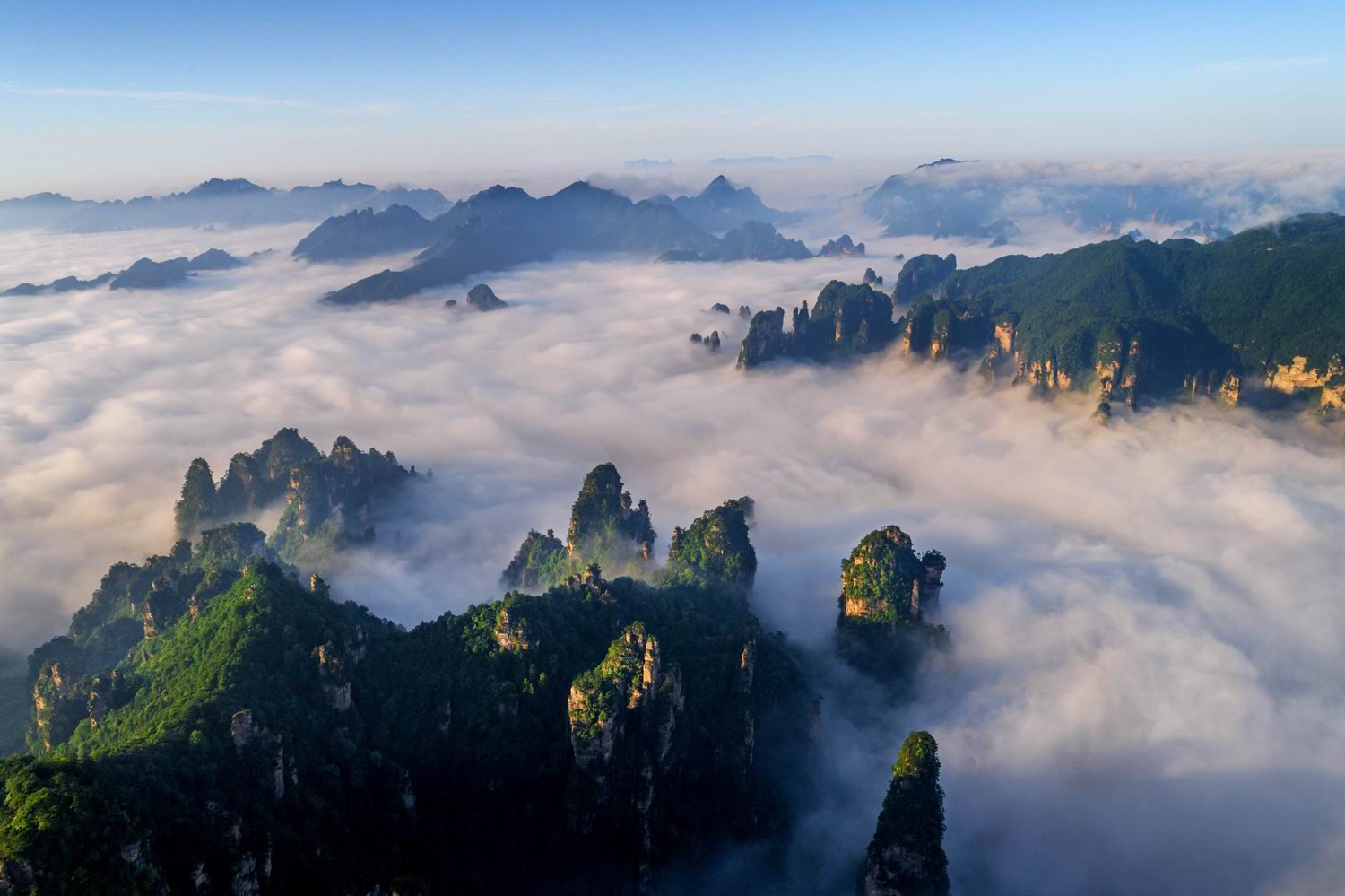《云海天子山》组照七