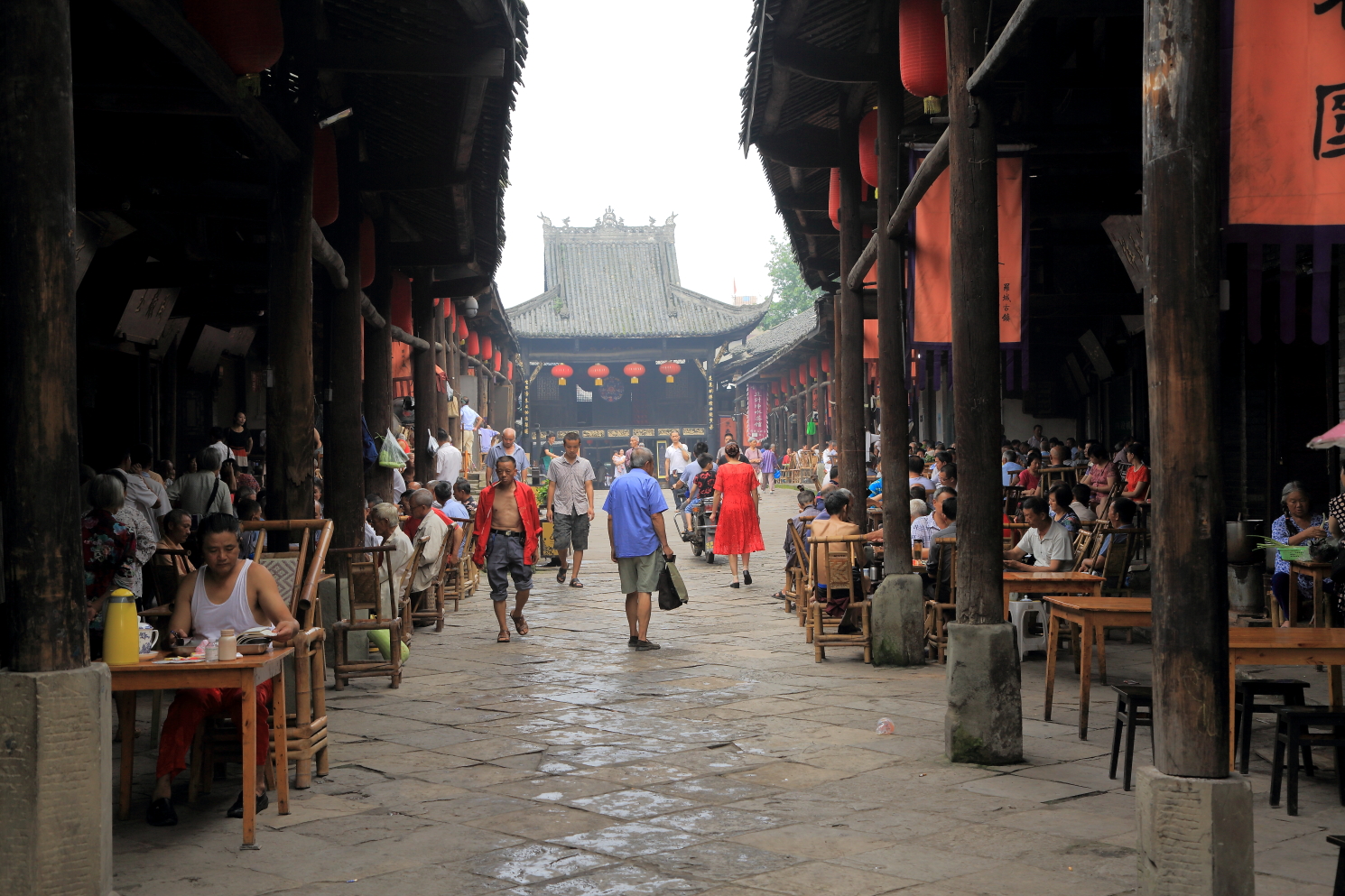 悠闲小镇
