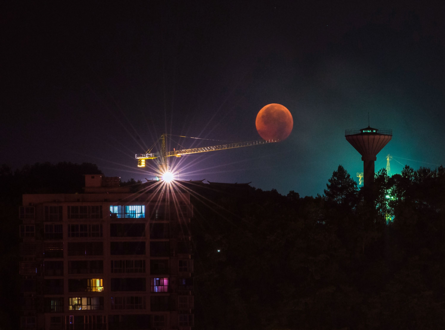 月夜小景