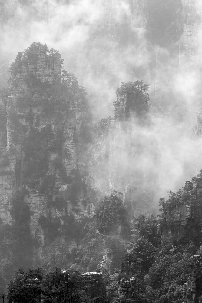 水墨天子山