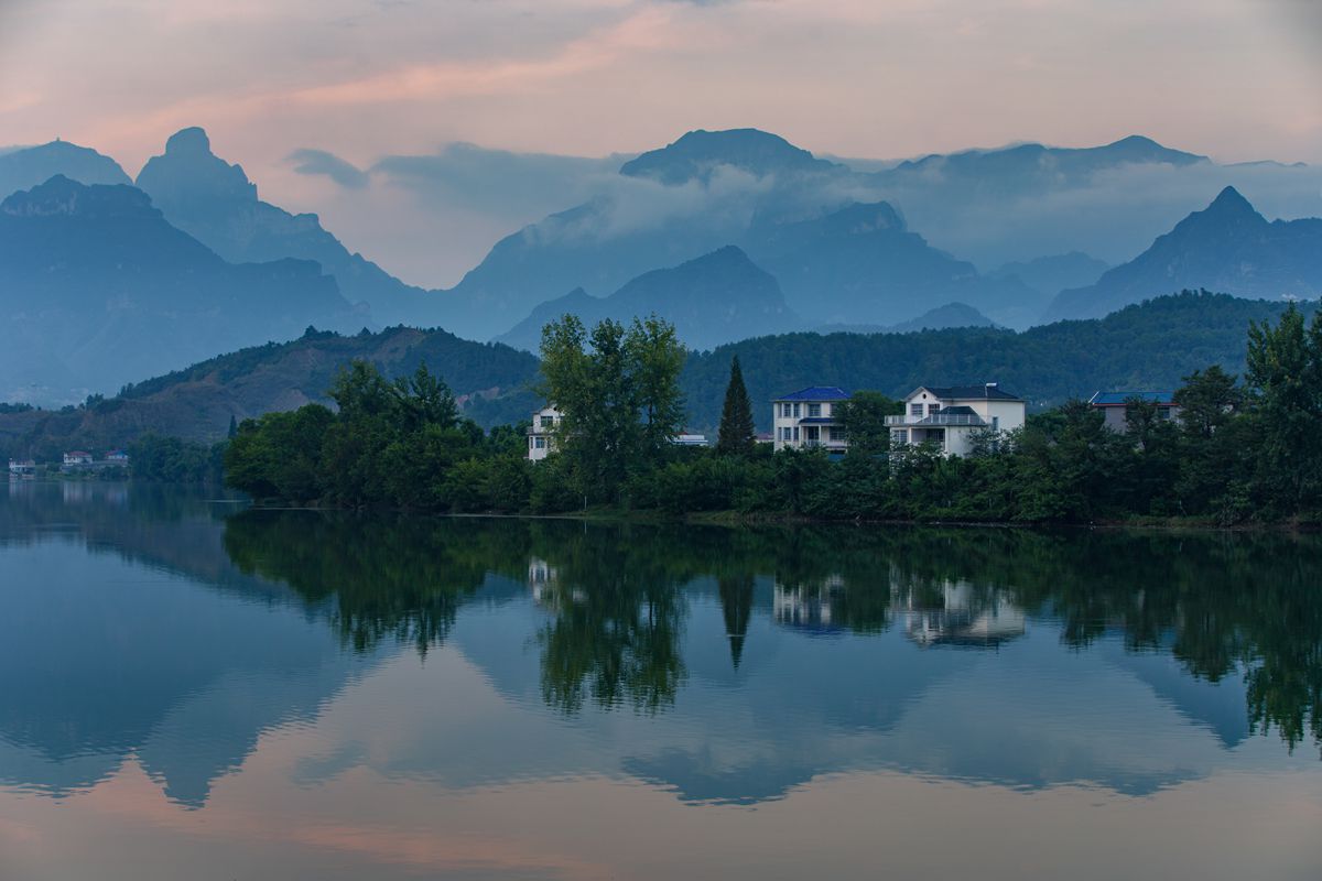 青山绿水