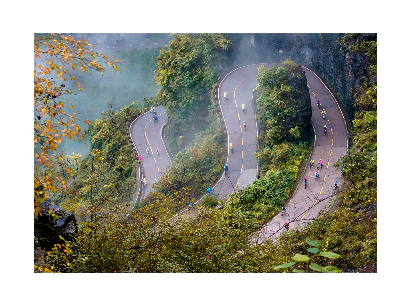 挑战天门山