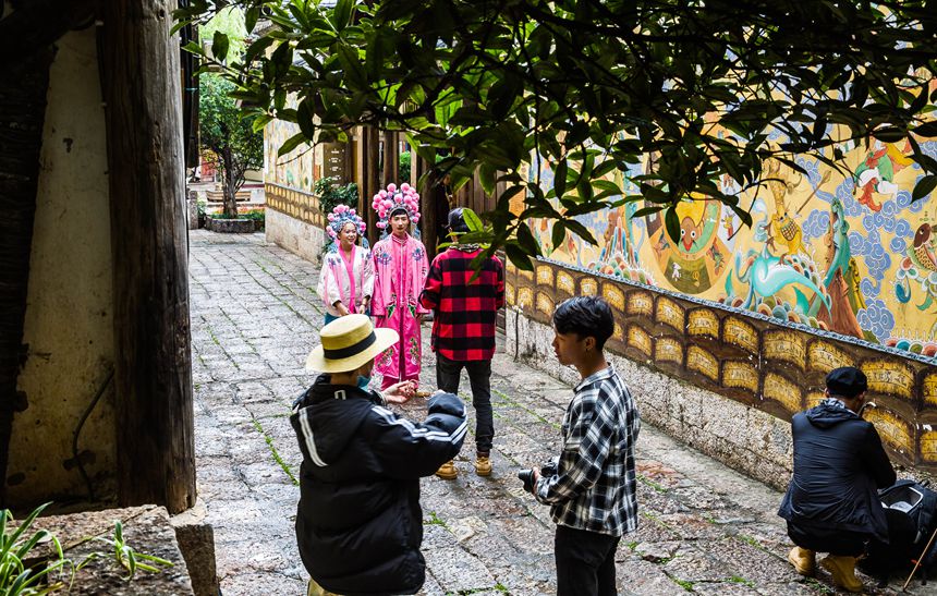 丽江古城街拍