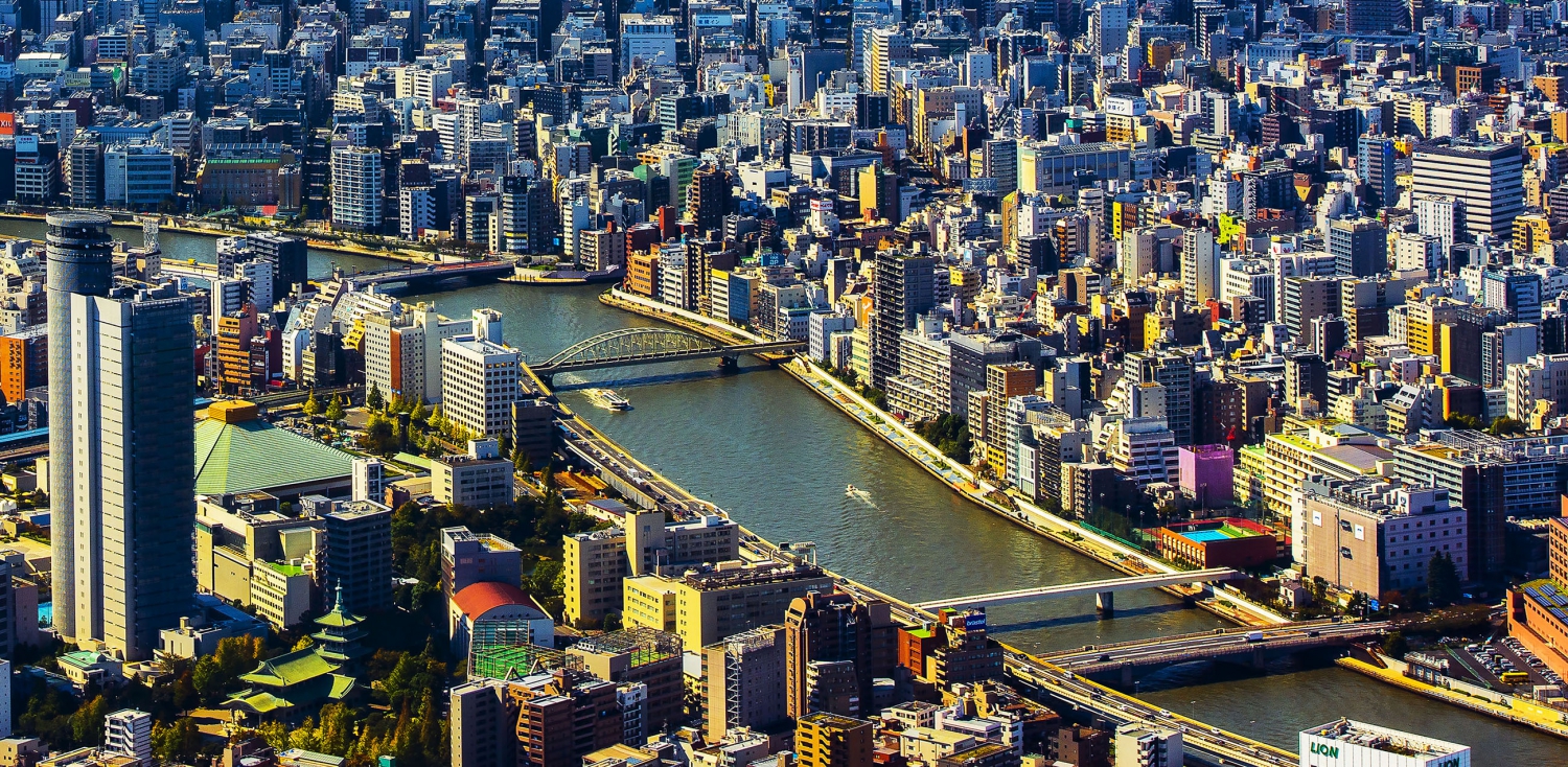 河岸即景
