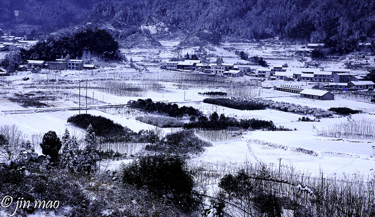 张家界的雪乡