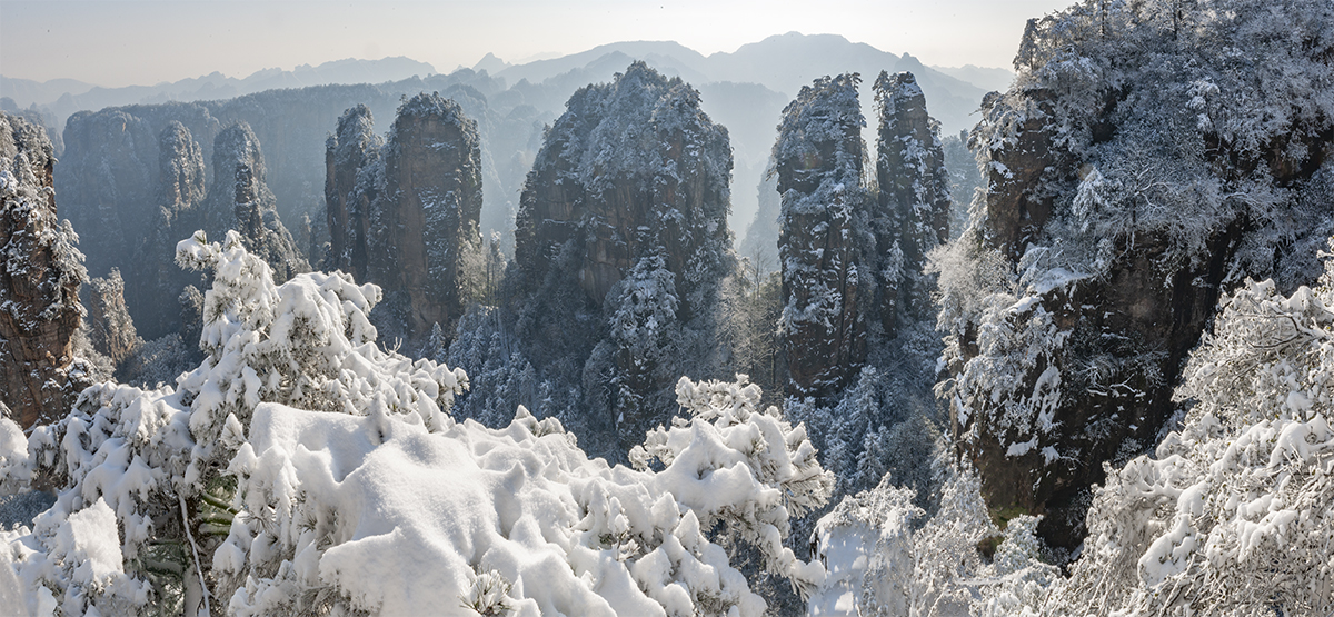 张家界雪