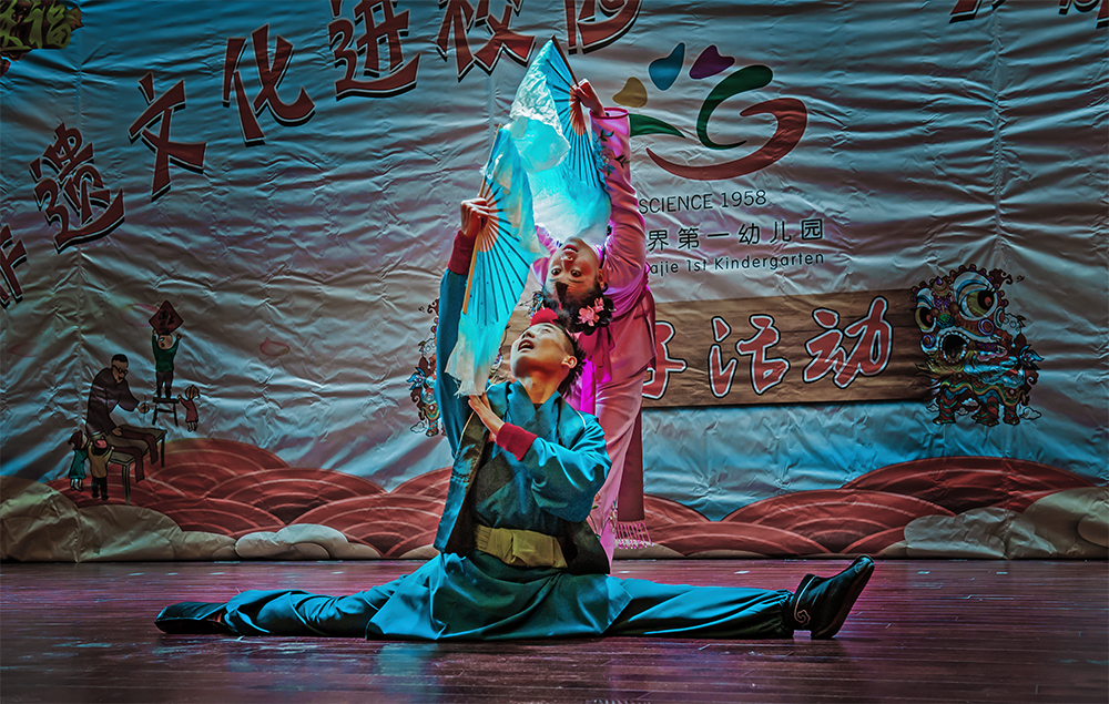 大庸花灯进校园
