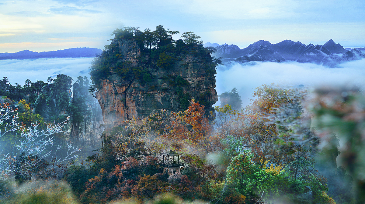 苍山涛涌