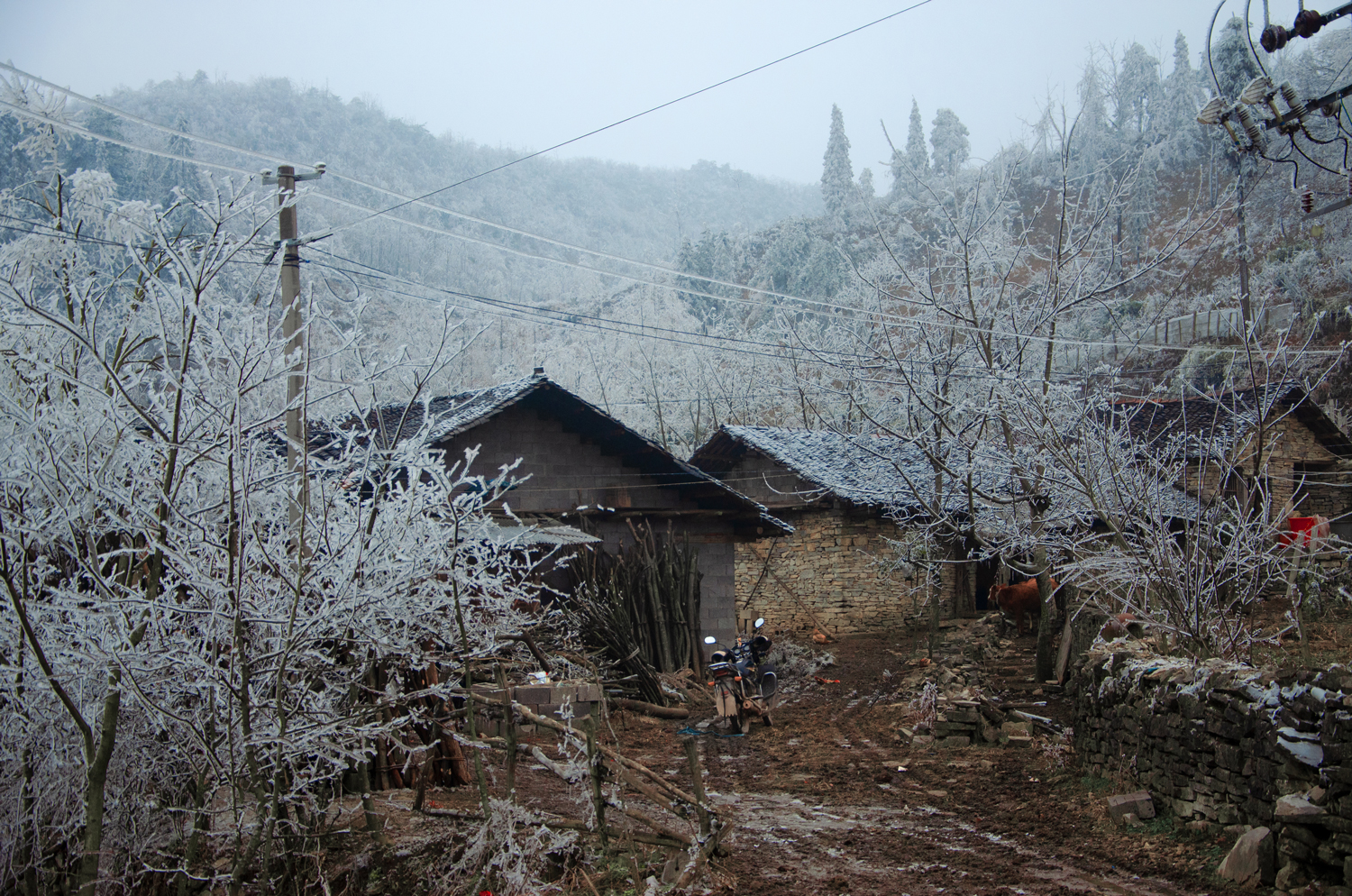 偏远山村