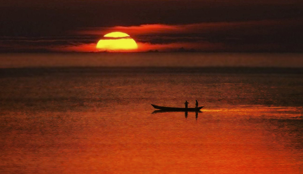 夕阳西下