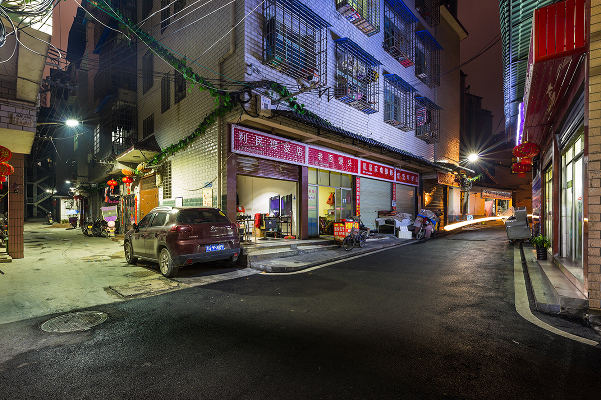 西门溪新夜色