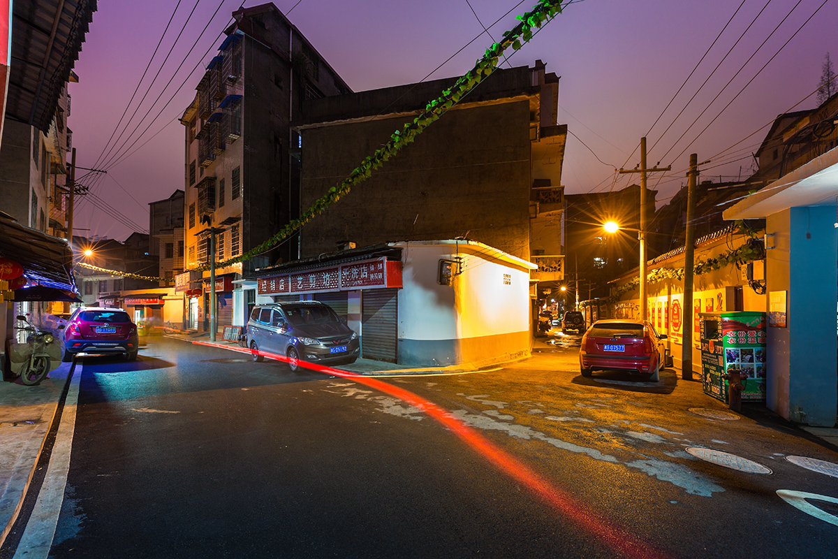 西门溪新夜色