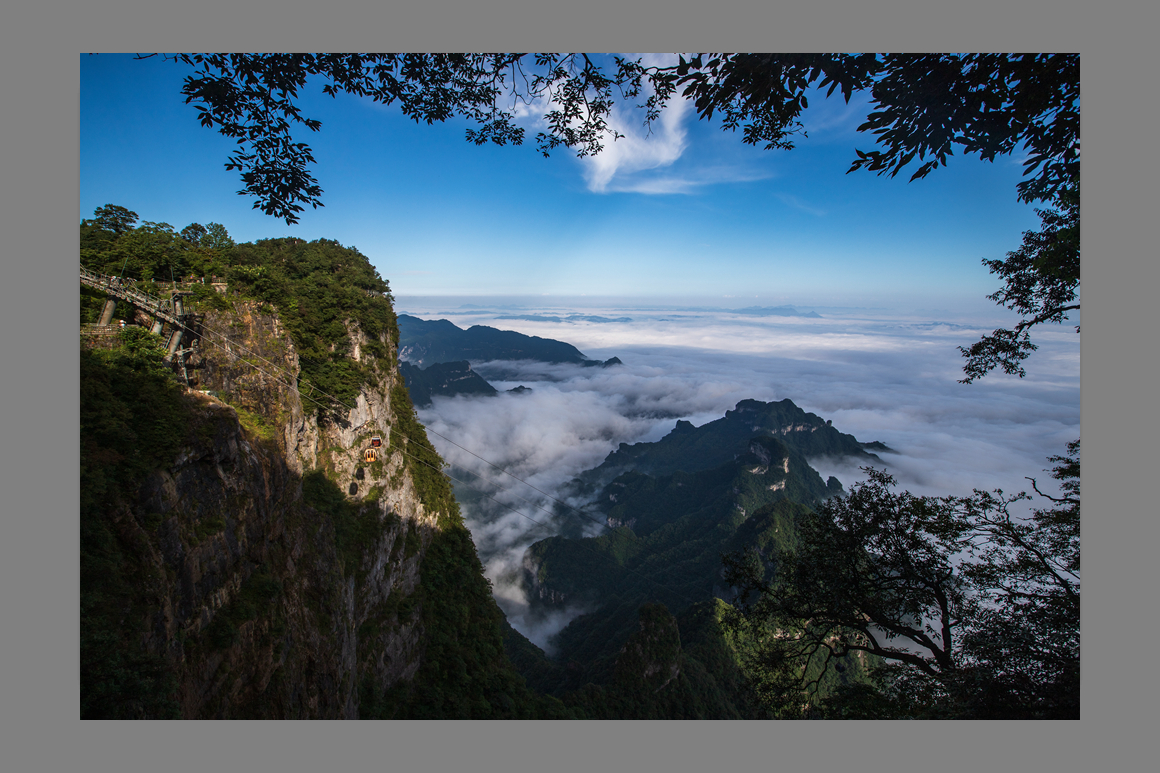 天门山风光