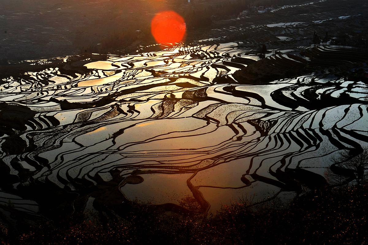 梯 田