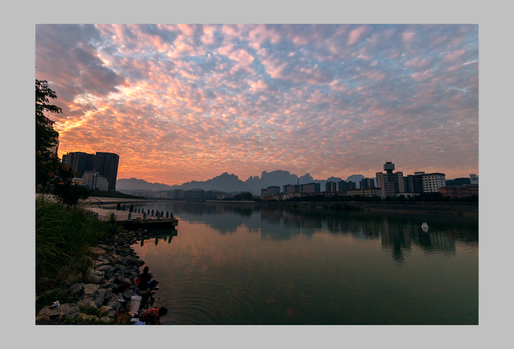 澧水河的早晨