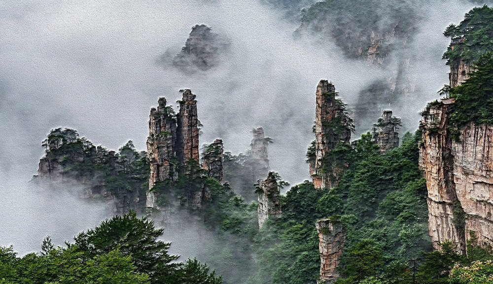写意天子山