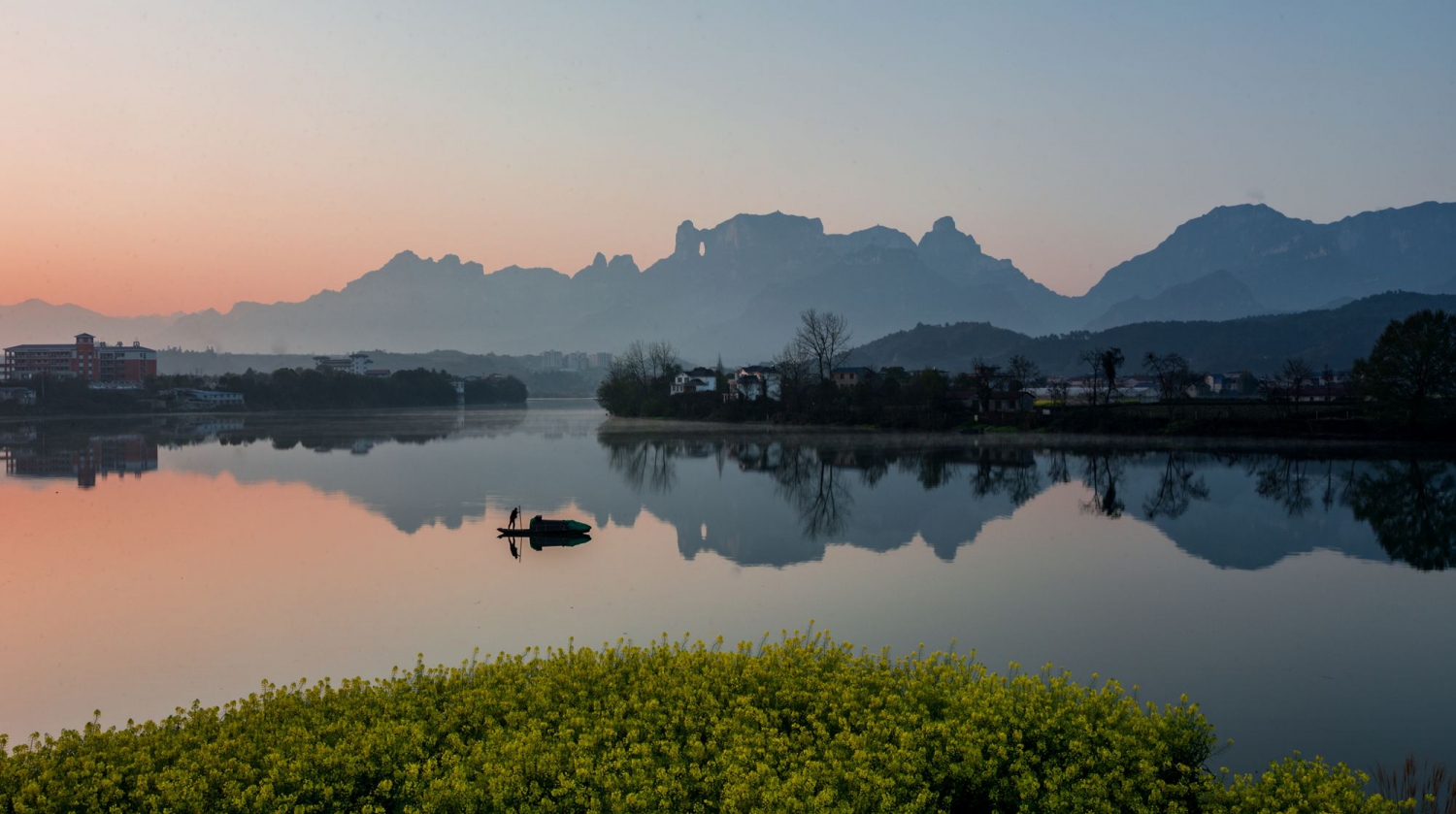 澧水河边