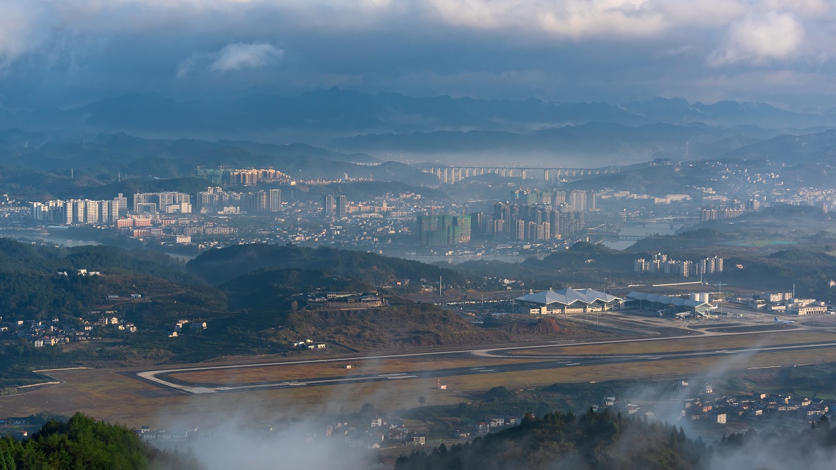 空港一角
