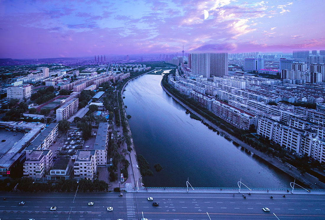 细河岸边