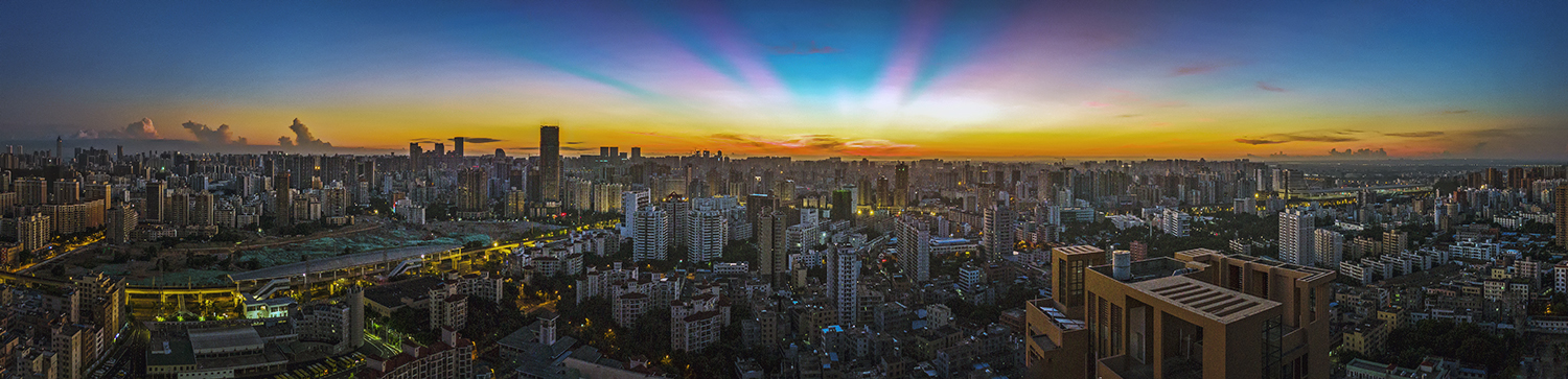 海口夕霞